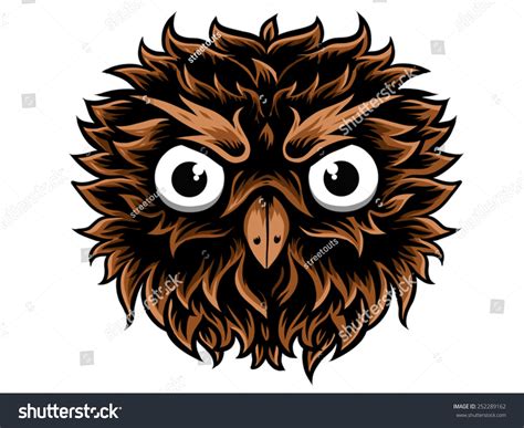 Owl Stock Vector (Royalty Free) 252289162 | Shutterstock