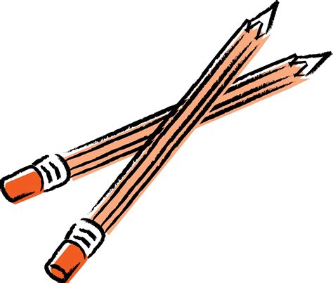 Horizontal Pencil Clipart | Free download on ClipArtMag