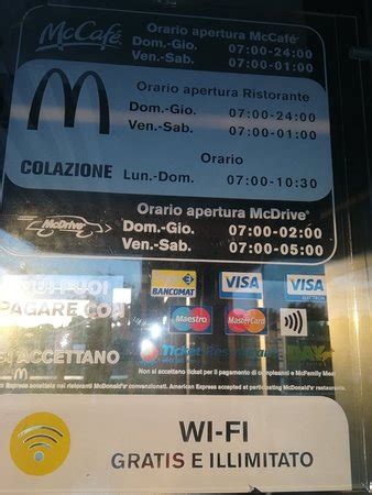 Mcdonald S Florenz Viale Pietro Nenni Men Preise