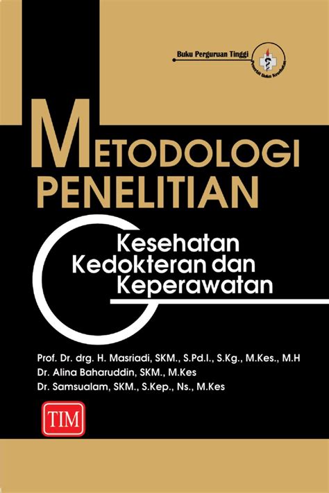 Metodologi Penelitian Kesehatan Kedokt Eran Keperawatan CV Tirta