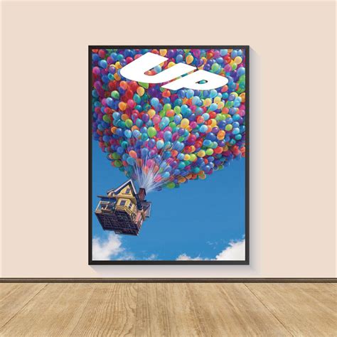 Up Movie Poster Print, Canvas Wall Art, Room Decor, Movie Art, Gifts ...