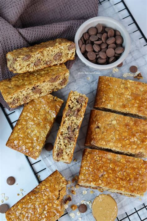 Soft Baked Oat Bars Gills Bakes And Cakes