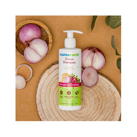 Mamaearth Onion Shampoo For Hair Growth Ml Cureka