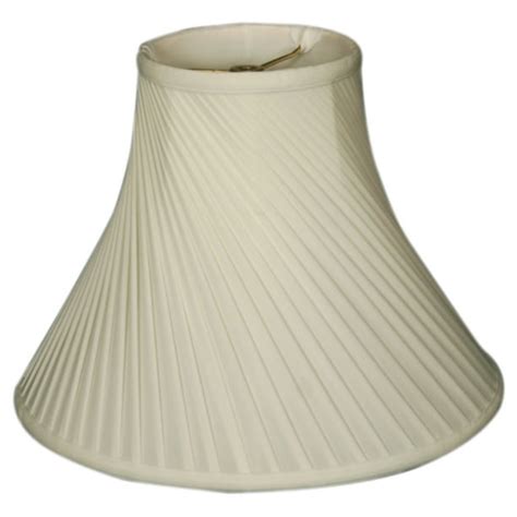 Royal Designs 18 Twisted Pleat Lamp Shade White