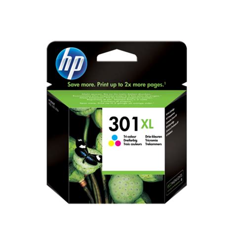 TINTEIRO HP 301 XL TRICOLOR ORIGINAL CH564EE