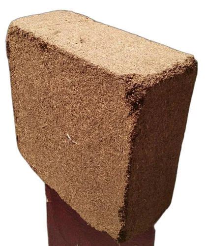 Agriculture Coco Peat Brick Shape Rectangle Color Brown At Rs