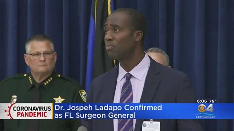 Dr Joseph Ladapo Confirmed As Florida Surgeon General Youtube