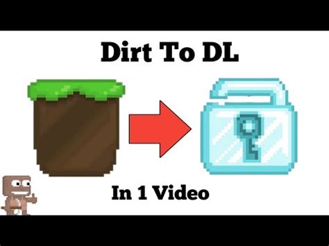 Dirt To DL In 1 Video Growtopia Profit Indonesia YouTube