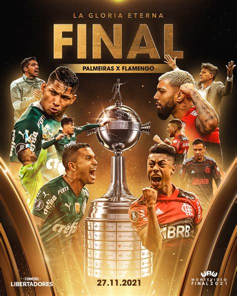 Conmebol Libertadores On Twitter 🤩🏆⭐ For Gloriaeterna 🔥🇧🇷 Palmeiras And Flamengoen Will