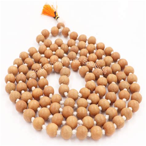 Arkam Premium Range Of Spiritual Products Arkam White Sandalwood Mala