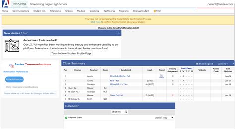 Parent Portal : Aeries Software