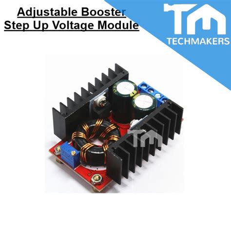 150W DC DC 10 32V To 12 35V Adjustable Booster Step Up Voltage Module