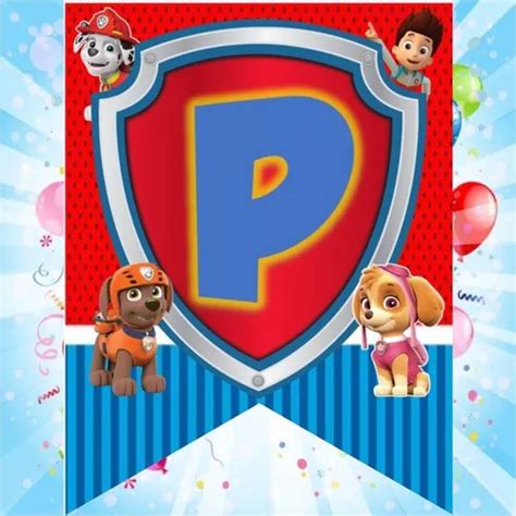 Kit Imprimible Banderines Cumplea Os Personalizar Paw Patrol En Venta