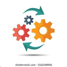 Operations Icon Vector Business Management Stock Vector (Royalty Free ...