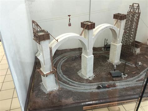 Tunkhannock viaduct construction model by mrbill6ishere on DeviantArt