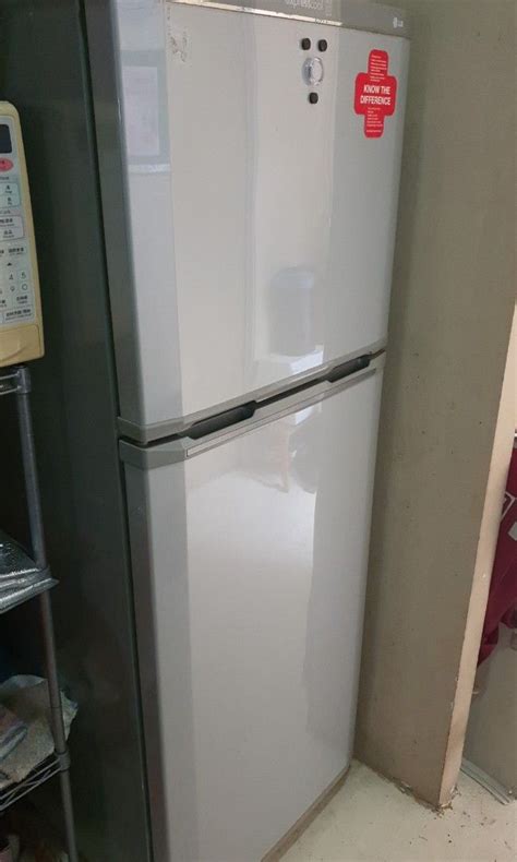 Free Lg Express Cool Fridge Gr Sv Well Used Tv Home Appliances