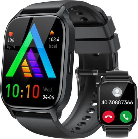 IFMDA Reloj Inteligente Hombre Mujer con Voz de 𝐀𝐥𝐞𝐱𝐚 1 8 Smartwatch