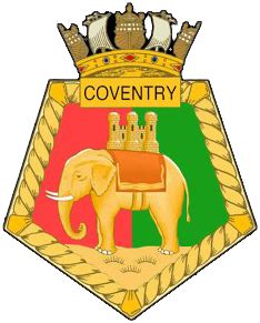 HMS Coventry D118 – Type 42 Destroyer 1978 – 1982