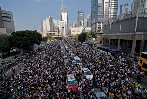 Pro Democracy Protests Expand In Hong Kong After Police Deploy Tear Gas Ctv News