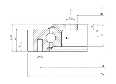 Light Series Slewing Bearing Rollix Bearing Chinese Supplier