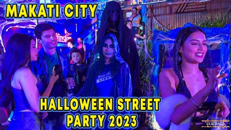 Haunted Halloween Bash Street Party In Poblacion Makati City