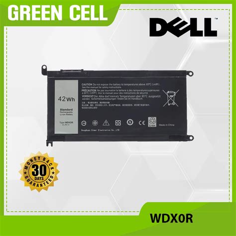 Wdx0r Battery For Dell Latitude 3480 3580 3180 3189 3190 3390 3490 3580 3590 5471 5481 5581