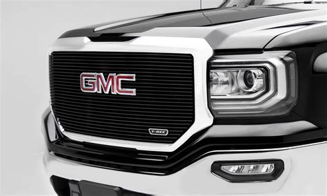 2016 2018 Sierra 1500 Laser Billet Grille Black 1 Pc Insert With