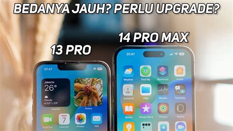 IPhone 13 Pro Vs 14 Pro Max Bedanya Jauh Perlu Upgrade Gak YouTube