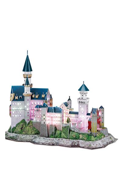 Cubic Fun Almanya Led I Kl Neuschwanstein Kalesi D Puzzle