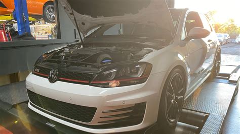 Mk Gti Apr Dyno Numbers Stage Vs Stage Youtube