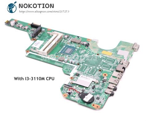 Nokotion Laptop Motherboard For Hp Pavilion G G Main Board I