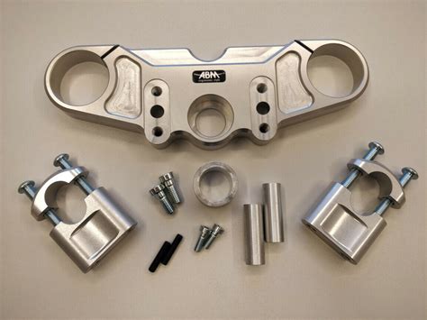 ABM Superbike Lenker Kit Kawasaki ZX 9 R ZX900C 98 99 Silber EBay