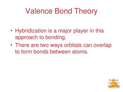 Ppt Chapter Molecular Geometries And Bonding Theories Powerpoint