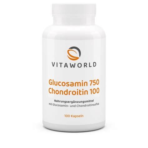 Vita World Glucosamin Chondroitin Complex Kapseln Made In