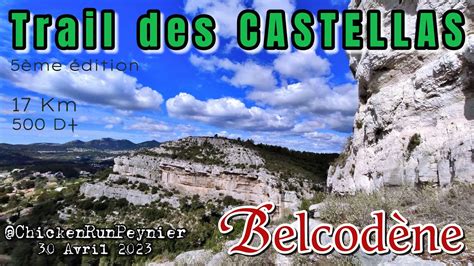 Trail Des Castellas Belcod Ne Km M Rinc S Et