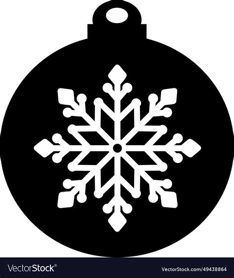 Christmas Ornament Silhouette Art Clip Royalty Free Vector