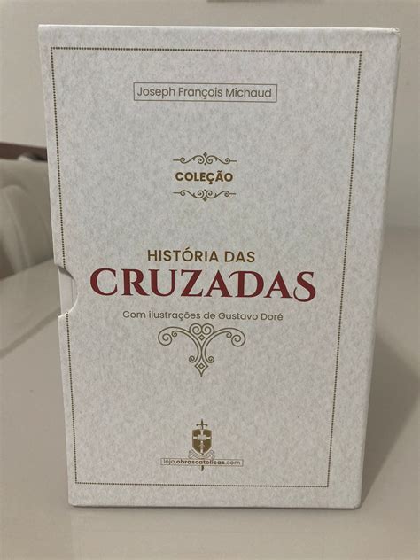 Combo História das Cruzadas 7 Volumes Obras Católicas Editora Realeza