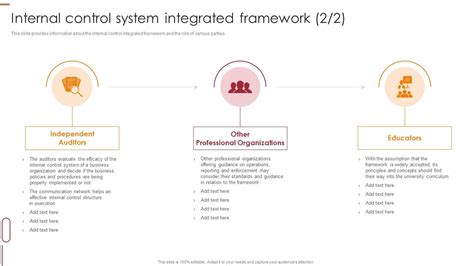 Internal Control Management Goals And Techniques Internal Control ...