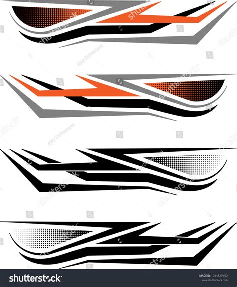 Vehicle Graphics Stripe Vinyl Ready Vector Art Auto Graphics Vinyl