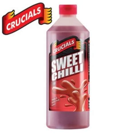 Crucials Hot And Sweet Chilli Sauce 1 Liter Bottle Emilyaverry Medium