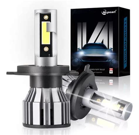 Kit De Faros Led H Luz Alta Baja Lm W Meses Sin Inter S