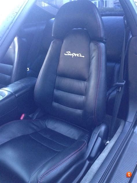 TOYOTA SUPRA MKIV GENUINE LEATHER SEAT COVERS – Interior Innovation