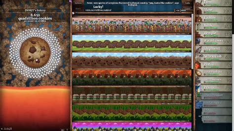 Golden Cookie Clicked In Cookie Clicker Youtube