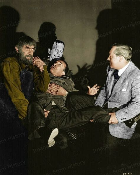 8x10 Print Jack Pierce Bela Lugosi Roland V Lee Son Of Frankenstein