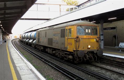 73119 Gillingham GB Railfreight Class 73 No 73119 Boroug Flickr