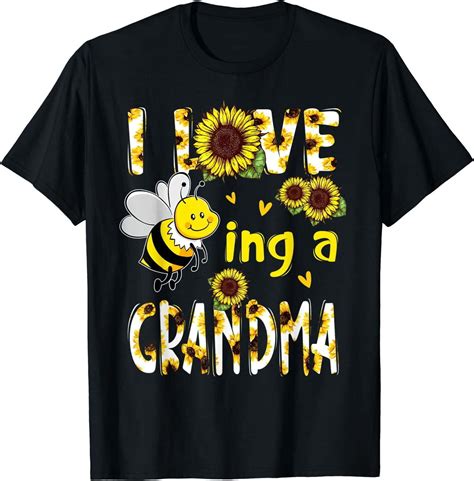 Sunflower Bee Grandma Celebrate Mothers Day With Love And Style In