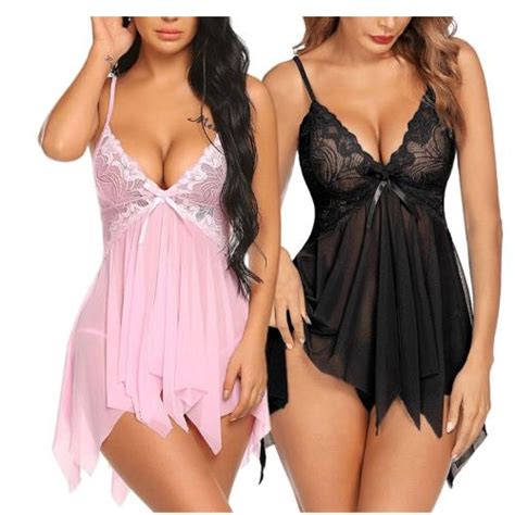 Buy Arnoni Aliya Sexy And Comfortable Lace Babydoll Lingerie For Women