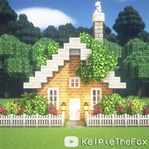 Cottagecore Minecraft 🍓🌿 Aesthetic Fairy Tiny Cottage 🍎 By Kelpie The