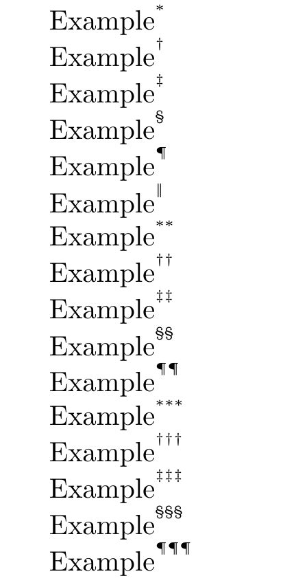 \footnote section symbol is blank : r/LaTeX