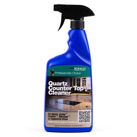 Miracle Sealants Quartz Counter Top Cleaner Liquid Spray 32oz Walmart